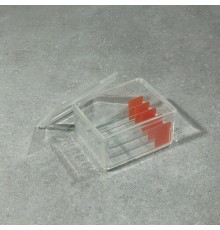 Кювета для приготовления микропрепаратов,на 10 стекол,тип Шиффердекера,85×70×50,ПМП,инд.уп., Aptaca