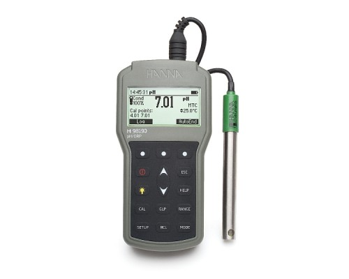 HI 98190 Влагозащищенный портативный pH/ОВП/термометр