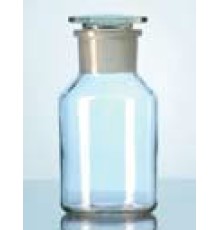 Бутыль DURAN Group 100 мл, NS29/22, широкогорлая, с пробкой, бесцветное силикатное стекло
