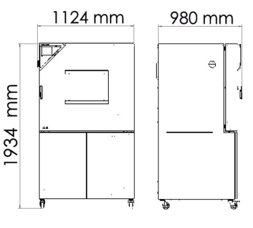 Климатическая камера Binder MKFT 240 с переменными климатическими условиями, объём 228 литрорв (Артикул 9020-0383)