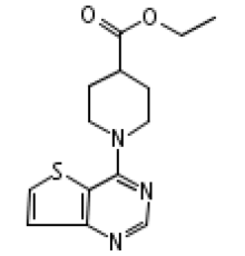 Этил 1-тиенo[3,2-d]пиримидин-4-илпиперидин-4-карбоксилат, 97%, Maybridge, 1г