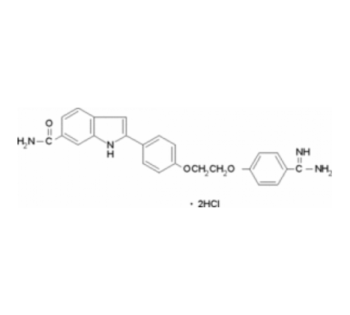 п-амидинофенил п- (6-амидино-2-индолил) фениловый эфир дигидрохлорид Sigma A8675 п-амидинофенил п- (6-амидино-2-индолил) фениловый эфир дигидрохлорид Sigma A8675