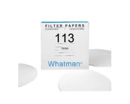 1113-150 Фильтровальная бумага Grade 113, диаметр 150 мм, толщина 0.42 мм, зольность 0.06, 100 шт/упак