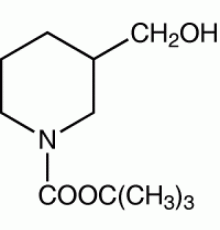 (+ / -) - 1-BOC-3- (гидроксиметил) пиперидин, 97%, Alfa Aesar, 25 г