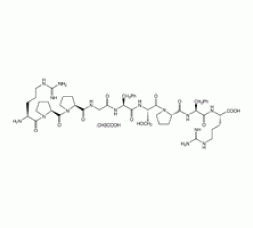 Порошок ацетатной соли брадикинина, 98% (ВЭЖХ) Sigma B3259 Порошок ацетатной соли брадикинина, 98% (ВЭЖХ) Sigma B3259