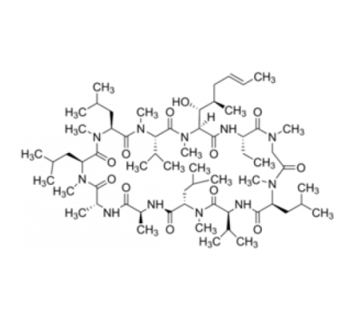 Циклоспорин А из Tolypocladium inflatum, 95% (ВЭЖХ), твердый Sigma C3662 Циклоспорин А из Tolypocladium inflatum, 95% (ВЭЖХ), твердый Sigma C3662